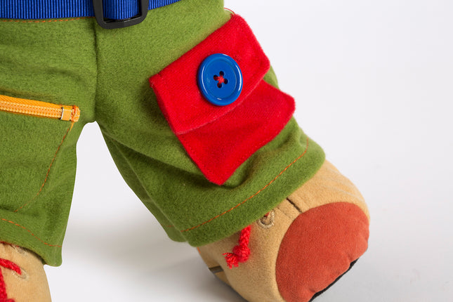 Washable Fastening Doll: Caucasian Boy