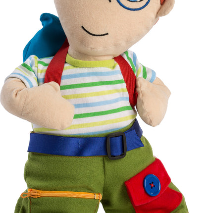 Washable Fastening Doll: Caucasian Boy
