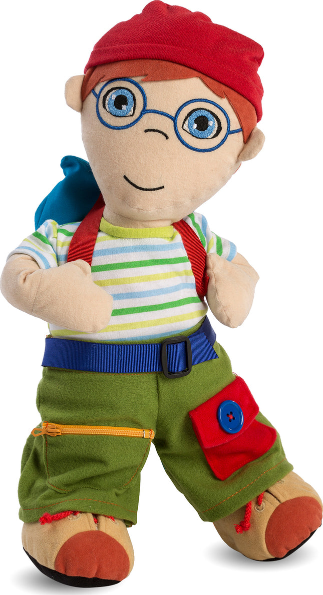 Washable Fastening Doll: Caucasian Boy
