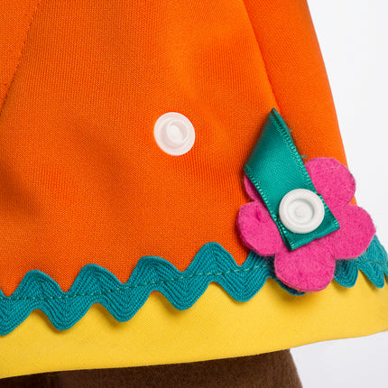 Washable Fastening Doll: African Girl