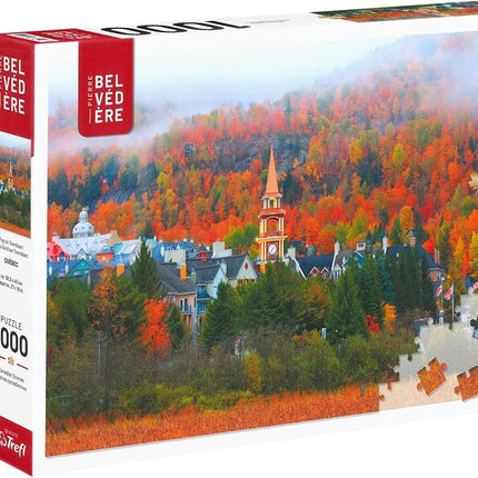 Mont Tremblant Fog - Pierre Belvedere 1000pc