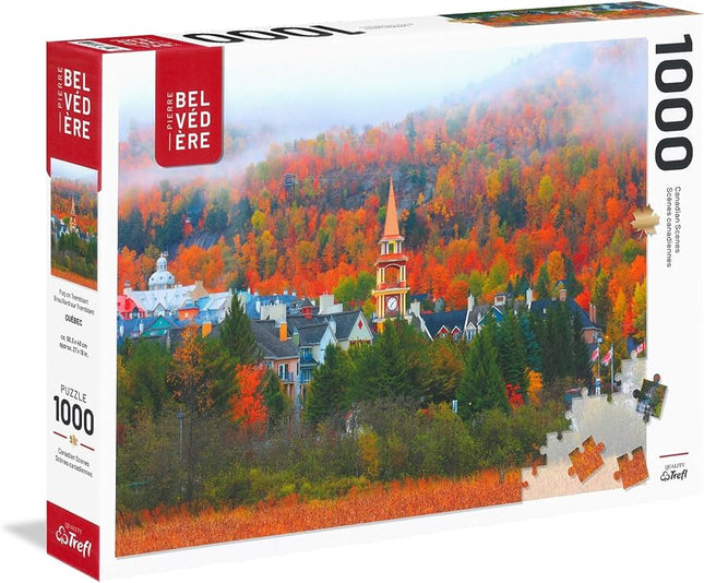 Mont Tremblant Fog - Pierre Belvedere 1000pc