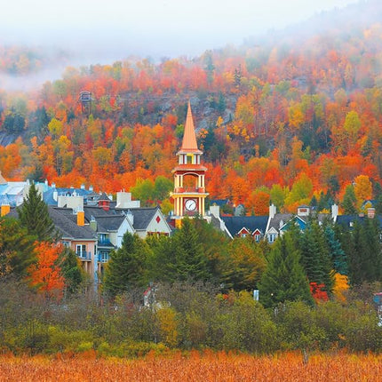 Mont Tremblant Fog - Pierre Belvedere 1000pc