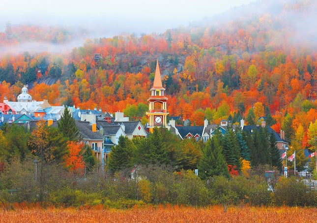 Mont Tremblant Fog - Pierre Belvedere 1000pc