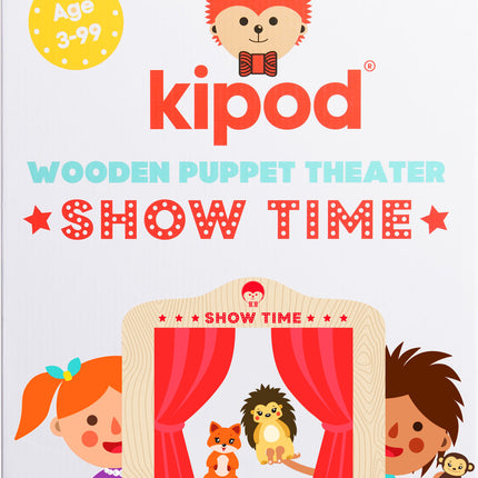 Wooden Tabletop Puppet Theater
