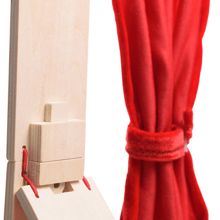 Wooden Tabletop Puppet Theater