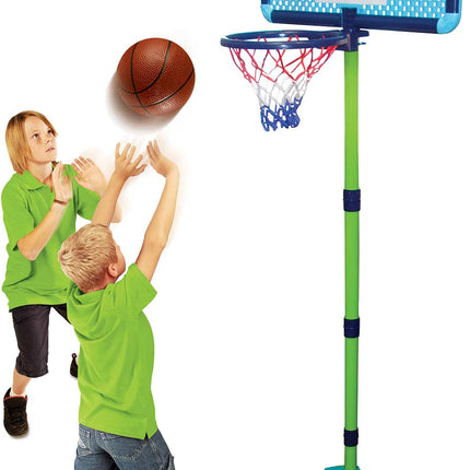 Swingball All Surface Basketball - Blue/Green