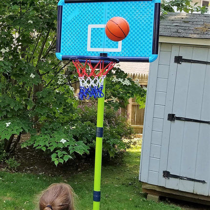 Swingball All Surface Basketball - Blue/Green