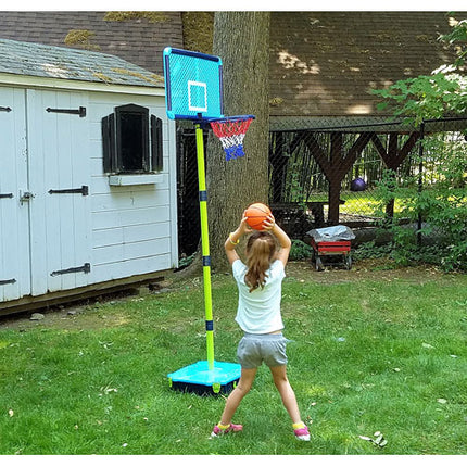Swingball All Surface Basketball - Blue/Green