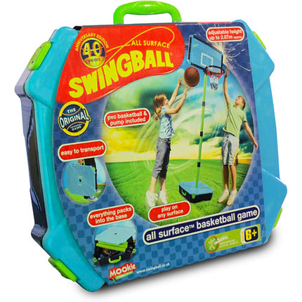 Swingball All Surface Basketball - Blue/Green