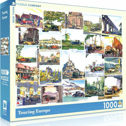 Touring Europe Puzzle (1000 Pc)
