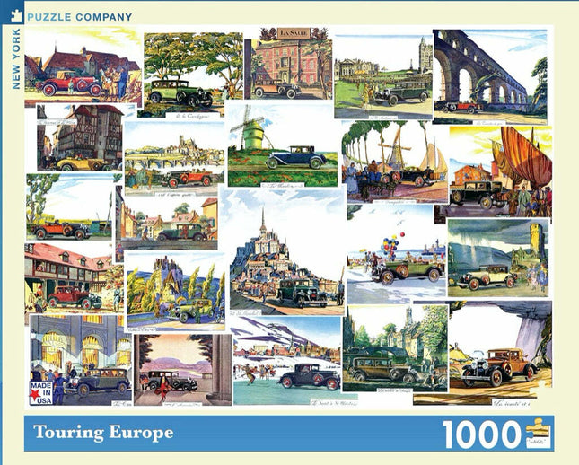 Touring Europe Puzzle (1000 Pc)