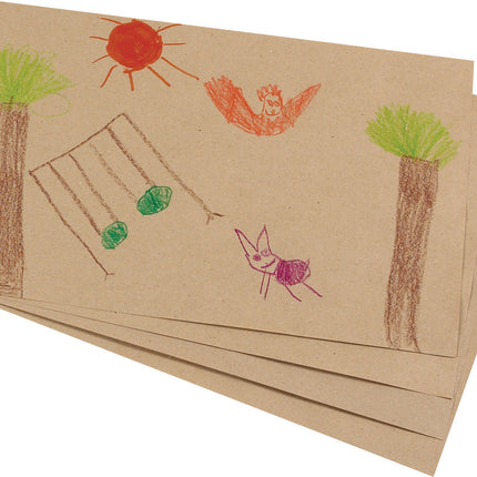 Natural Kraft Sheets
