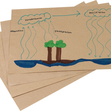 Natural Kraft Sheets