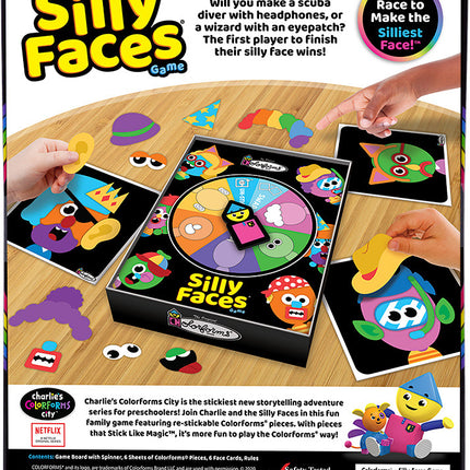 Colorforms® Silly Faces Game