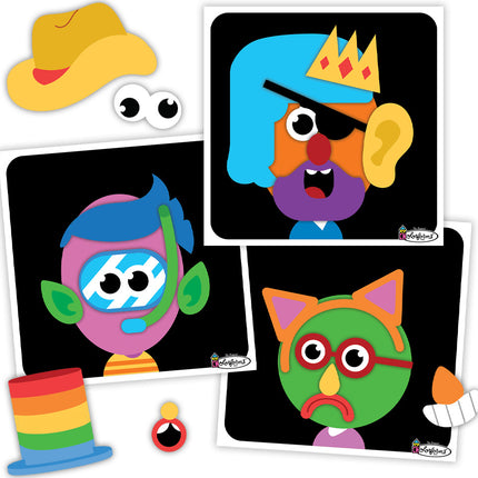 Colorforms® Silly Faces Game