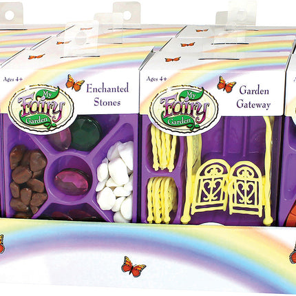 Garden (assorted) - Wishful Well, Enchanted Stones, Garden Gateway, Charming Garden Skape