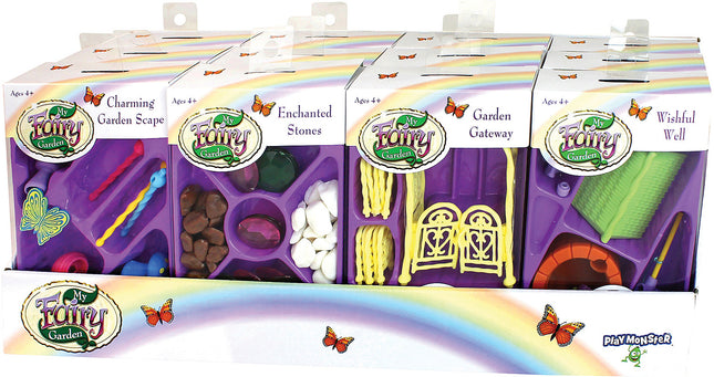 Garden (assorted) - Wishful Well, Enchanted Stones, Garden Gateway, Charming Garden Skape
