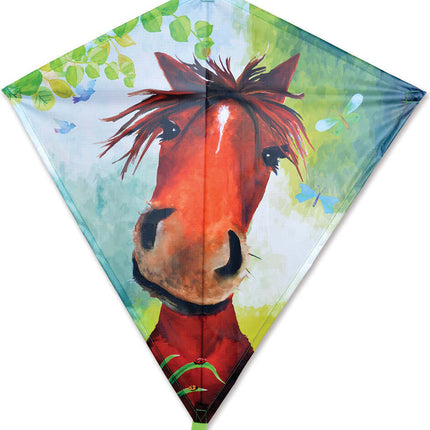 30 in. Diamond Kite - Horace Horse