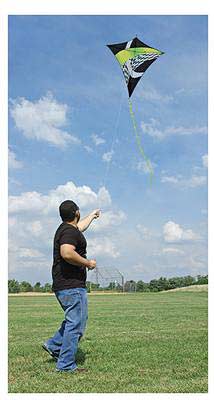 Borealis Diamond Kite - Neon Tronic Gradient