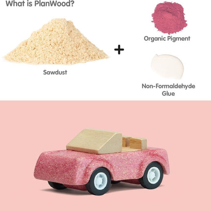 Pink Sports Car
