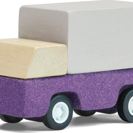Purple Delivery Truck