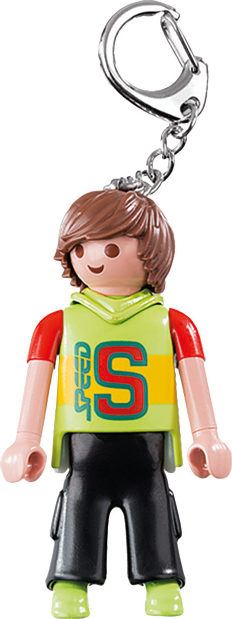 Playmobil Skateboarder Keyring