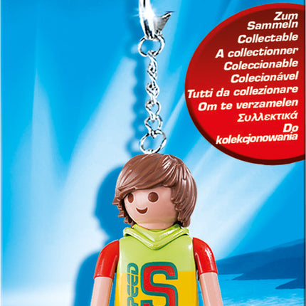 Playmobil Skateboarder Keyring