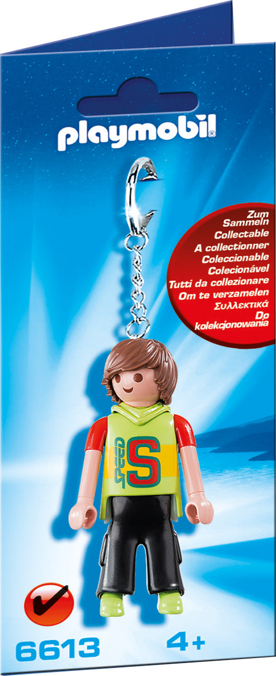 Playmobil Skateboarder Keyring