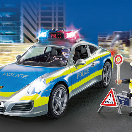 Playmobil Porsche 911 Carrera 4S Police
