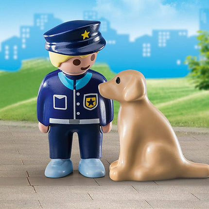 Police Officer With Dog