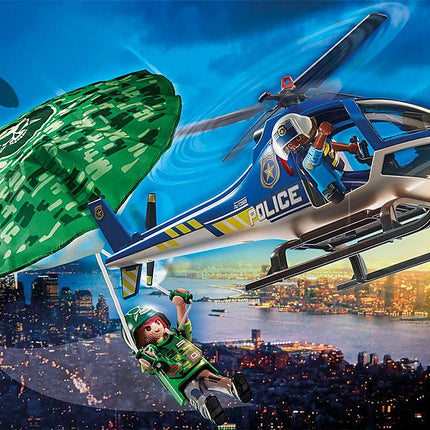 Police Parachute Search