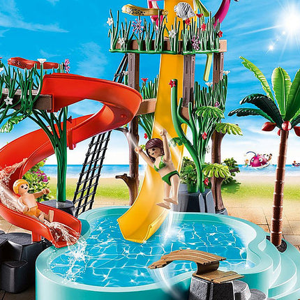 Water Park with Slides