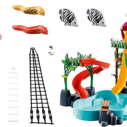 Water Park with Slides