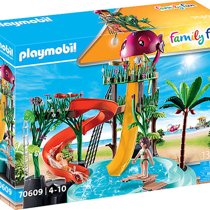 Water Park with Slides