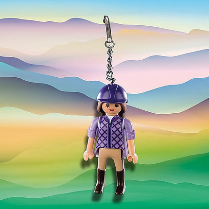 Horse Rider Keychain