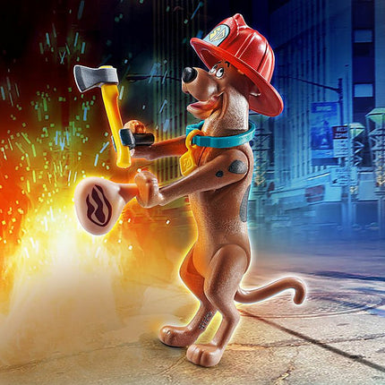 SCOOBY-DOO! Collectible Firefighter Figure