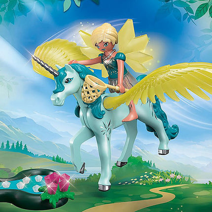 Crystal Fairy with Unicorn