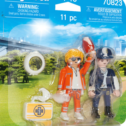 Playmobil DuoPack Doctor and Police Officer