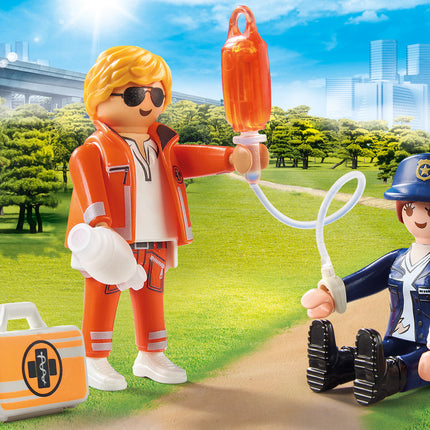 Playmobil DuoPack Doctor and Police Officer