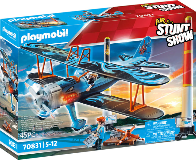 Playmobil Air Stunt Show Phoenix Biplane