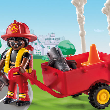 Playmobil DUCK ON CALL - Fire Rescue Action: Cat Rescue
