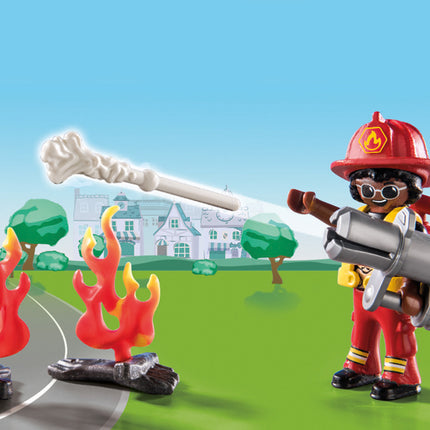 Playmobil DUCK ON CALL - Fire Rescue Action: Cat Rescue