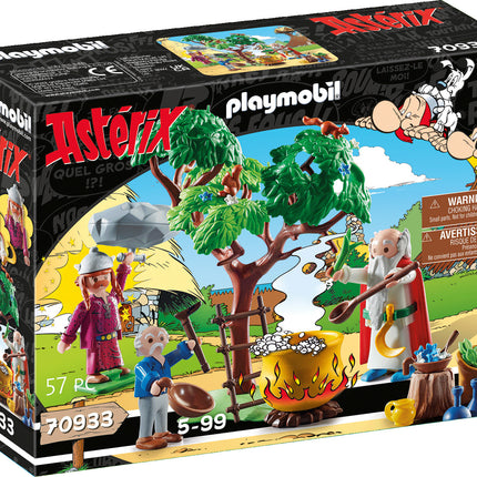 Playmobil Asterix : Getafix with the caldron of Magic Potion