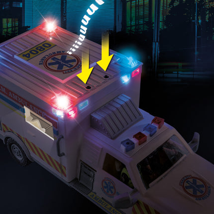 Playmobil Rescue Vehicles: Ambulance with Lights and Sound