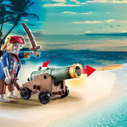 Playmobil Pirate Treasure Island with Rowboat