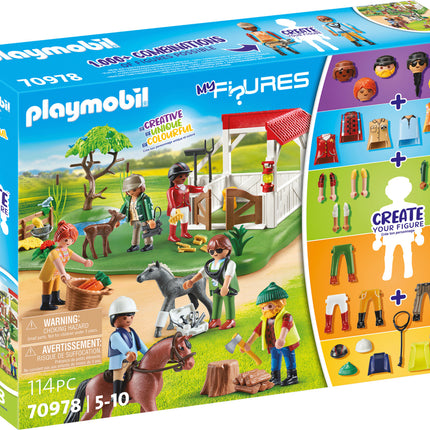 Playmobil My Figures: Horse Ranch