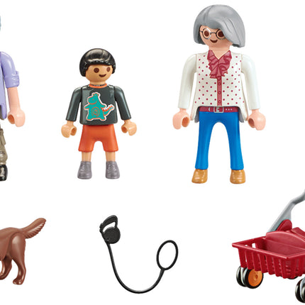 Playmobil Grandparents with Child