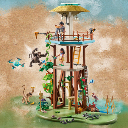 Playmobil Wiltopia - Research Tower with Compass