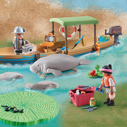 Playmobil Wiltopia - Boat Trip to the Manatees